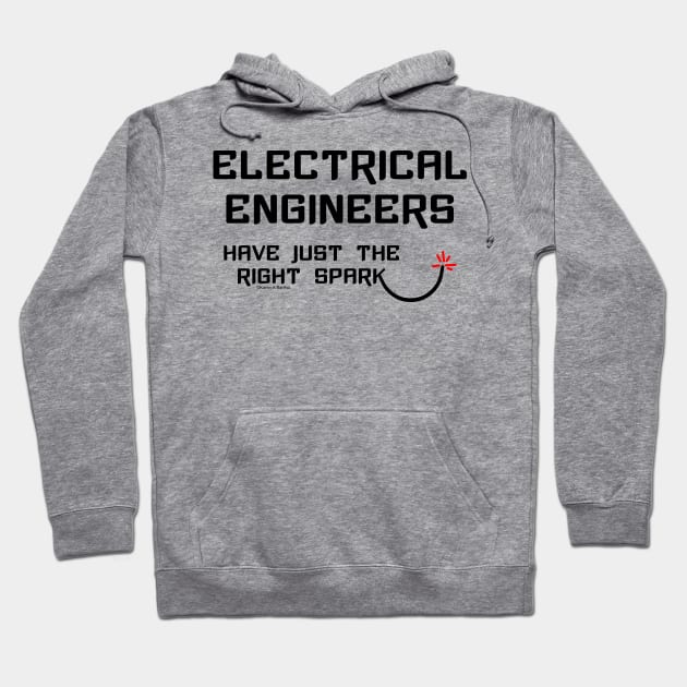 Electrical Engineers Spark Hoodie by Barthol Graphics